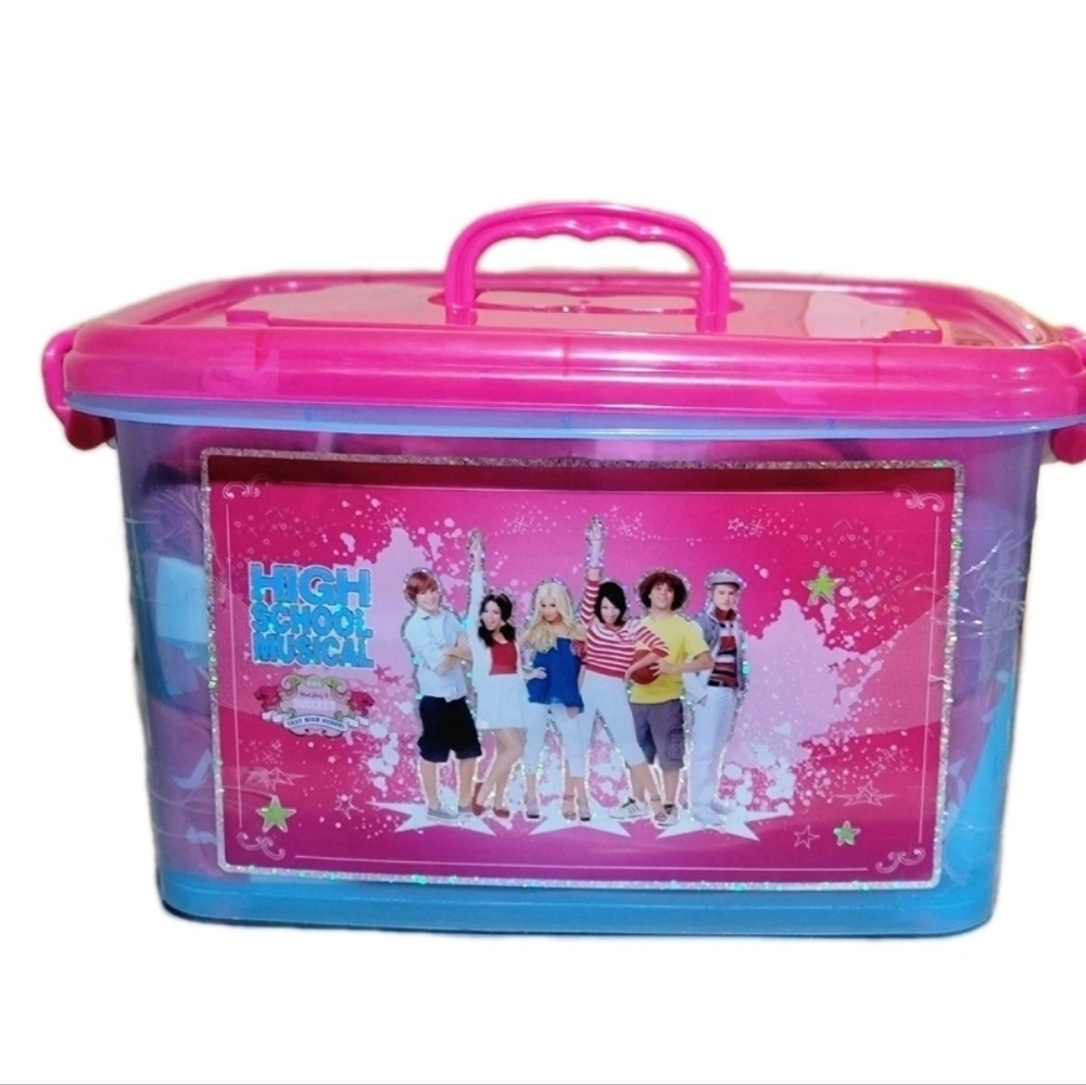 NEW Disney Channel Movie High School Musical HSM Sleeping Bag Tote Sleepover Set